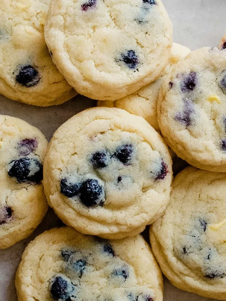 Lemon Blueberry Cookies Recipe