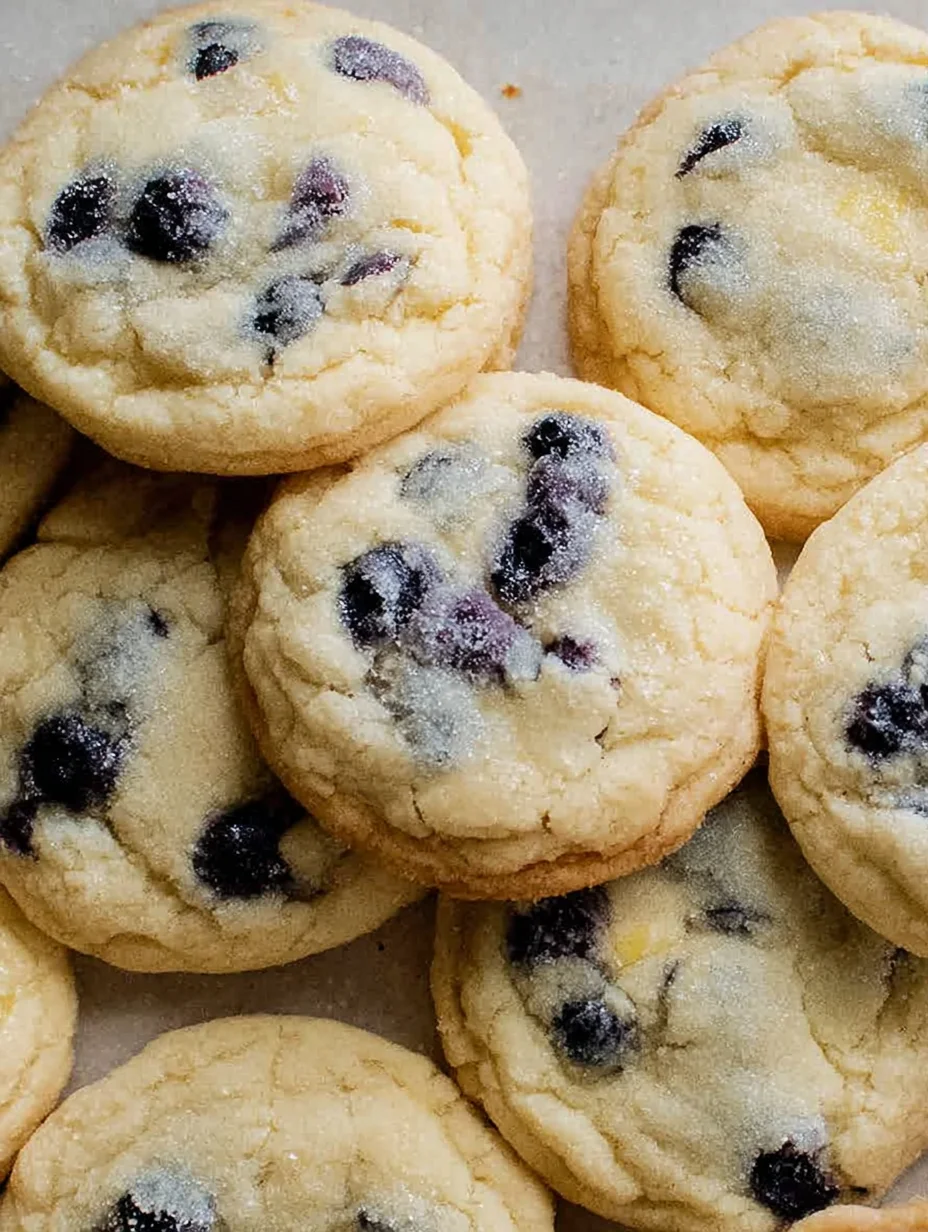 Lemon Blueberry Cookies