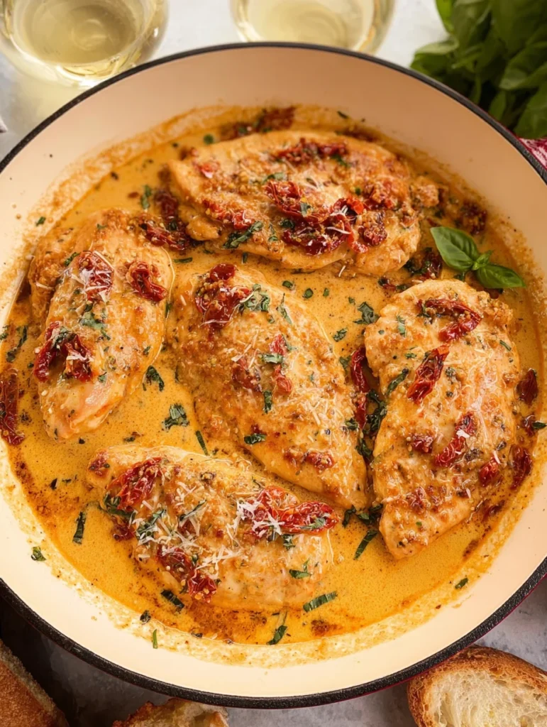 Marry Me Chicken (In a Sun-Dried Tomato Cream Sauce)