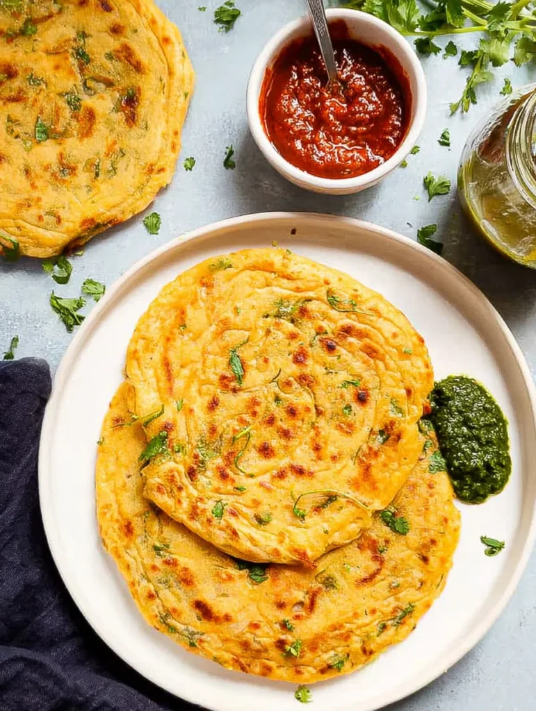 Masoor Dal Chilla | Savory Red Lentil Pancakes