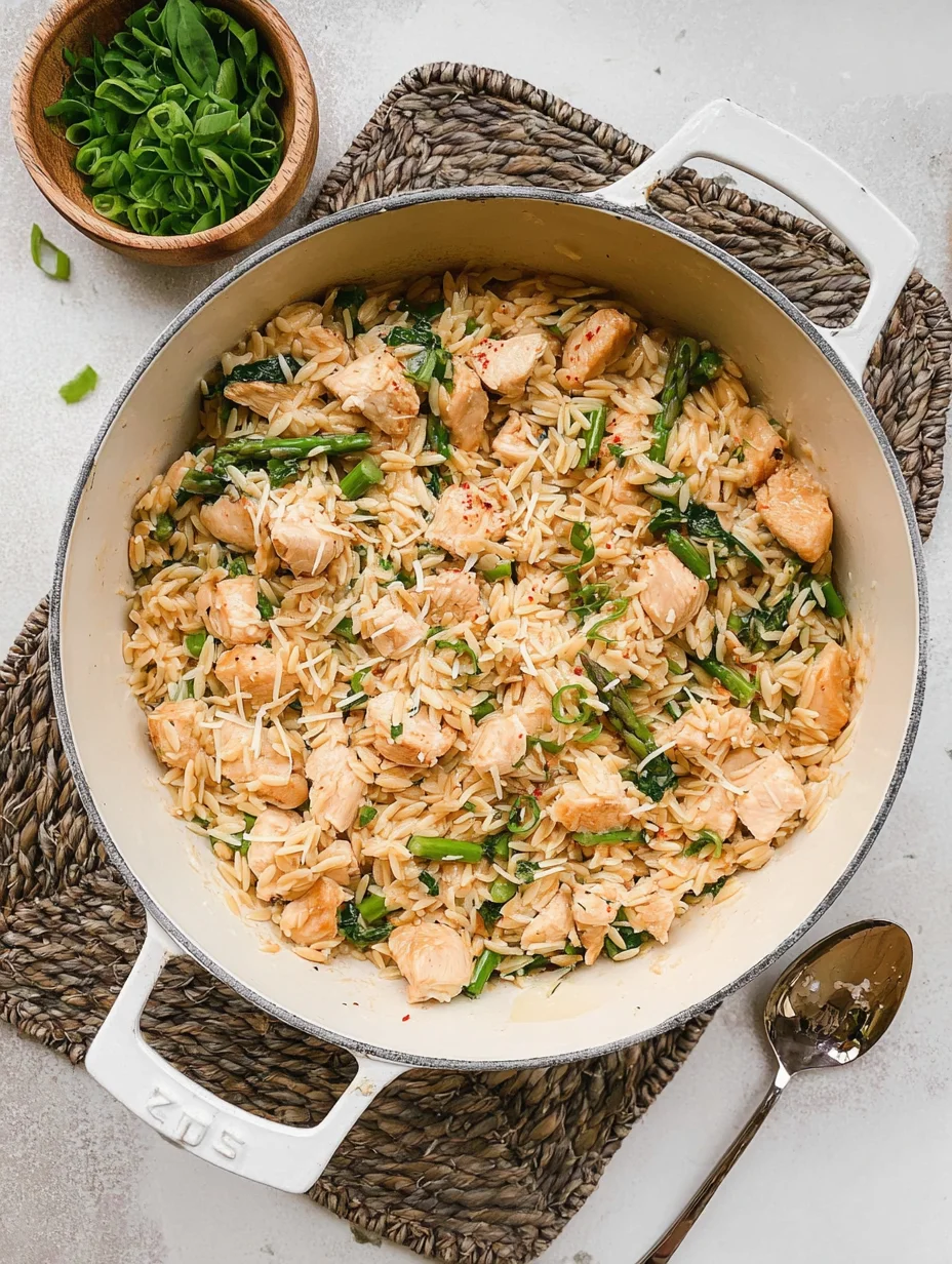One Pot Chicken Orzo
