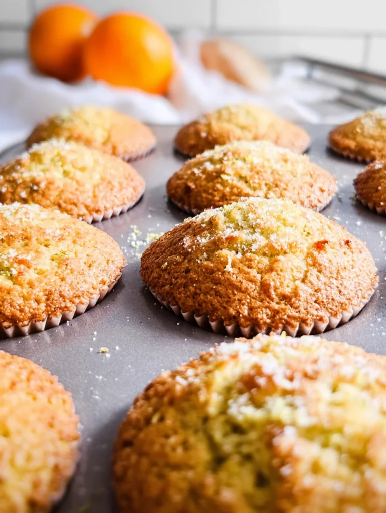Orange and Cardamom Muffins