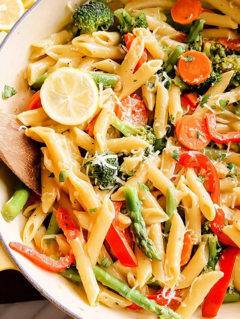Penne Pasta Primavera Recipe