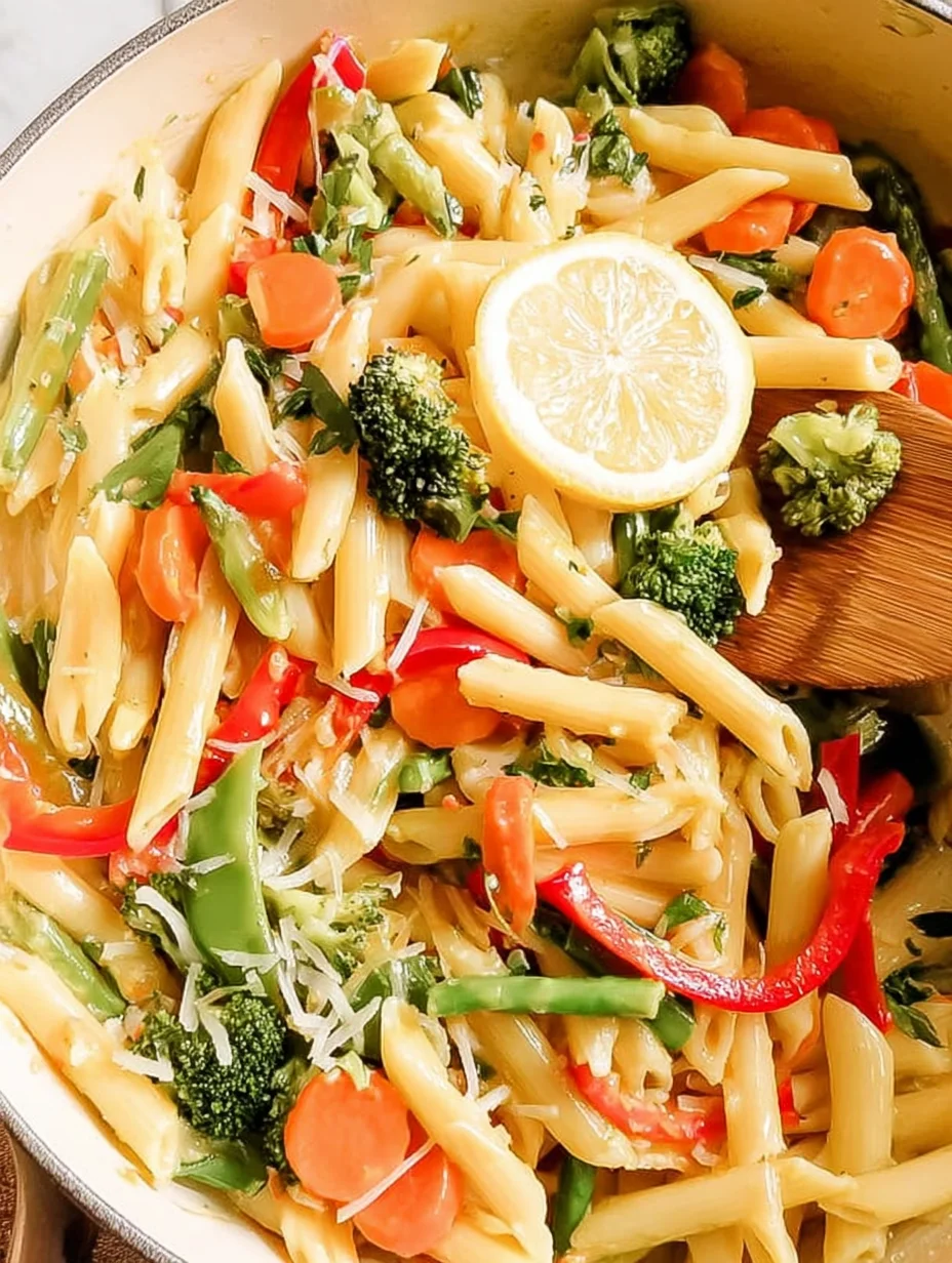 Penne Pasta Primavera