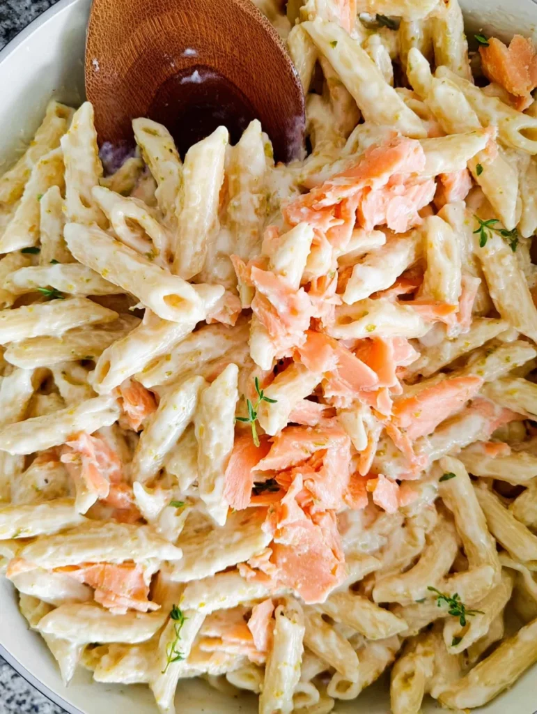 Salmon Alfredo