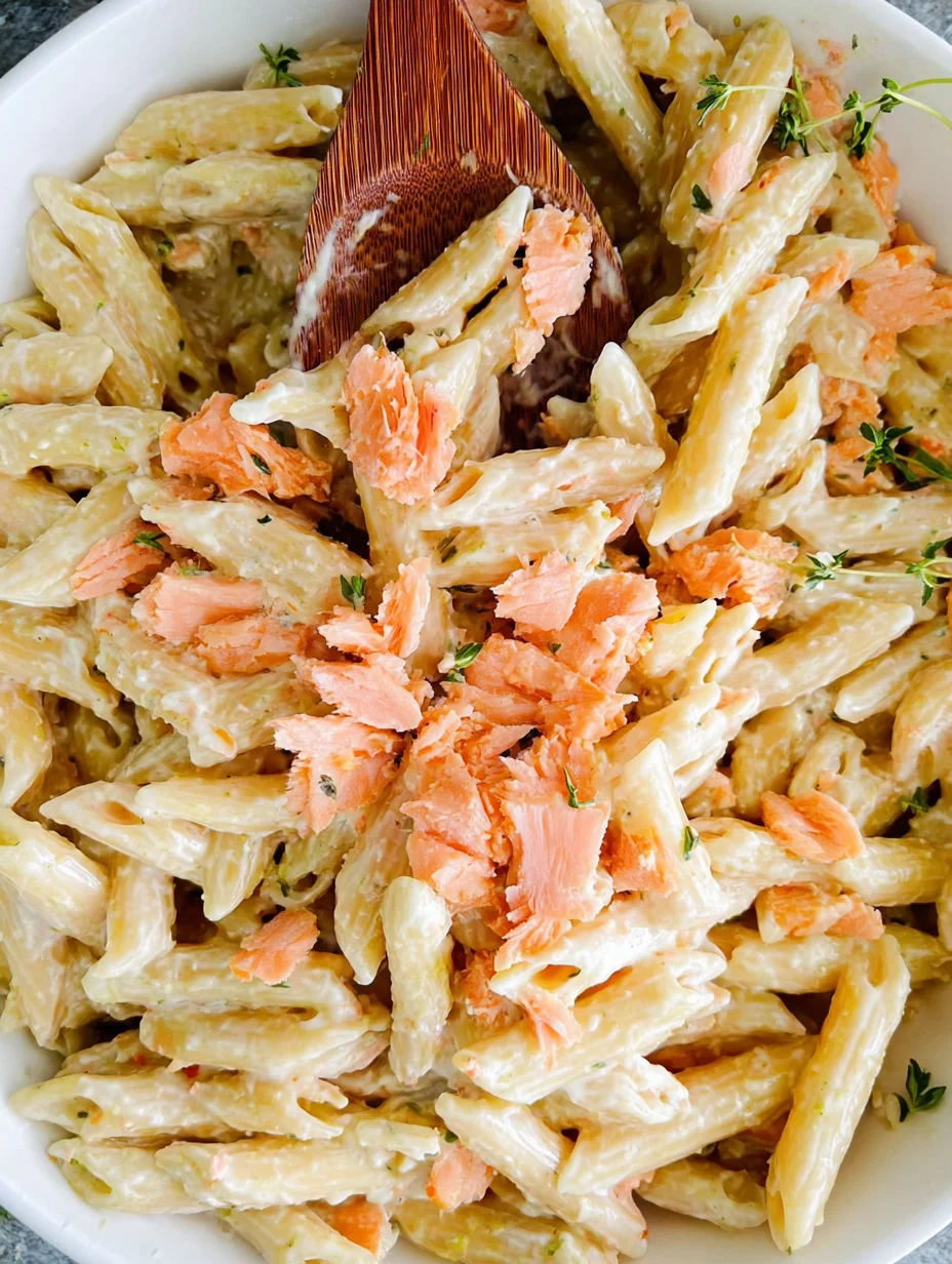 Salmon Alfredo