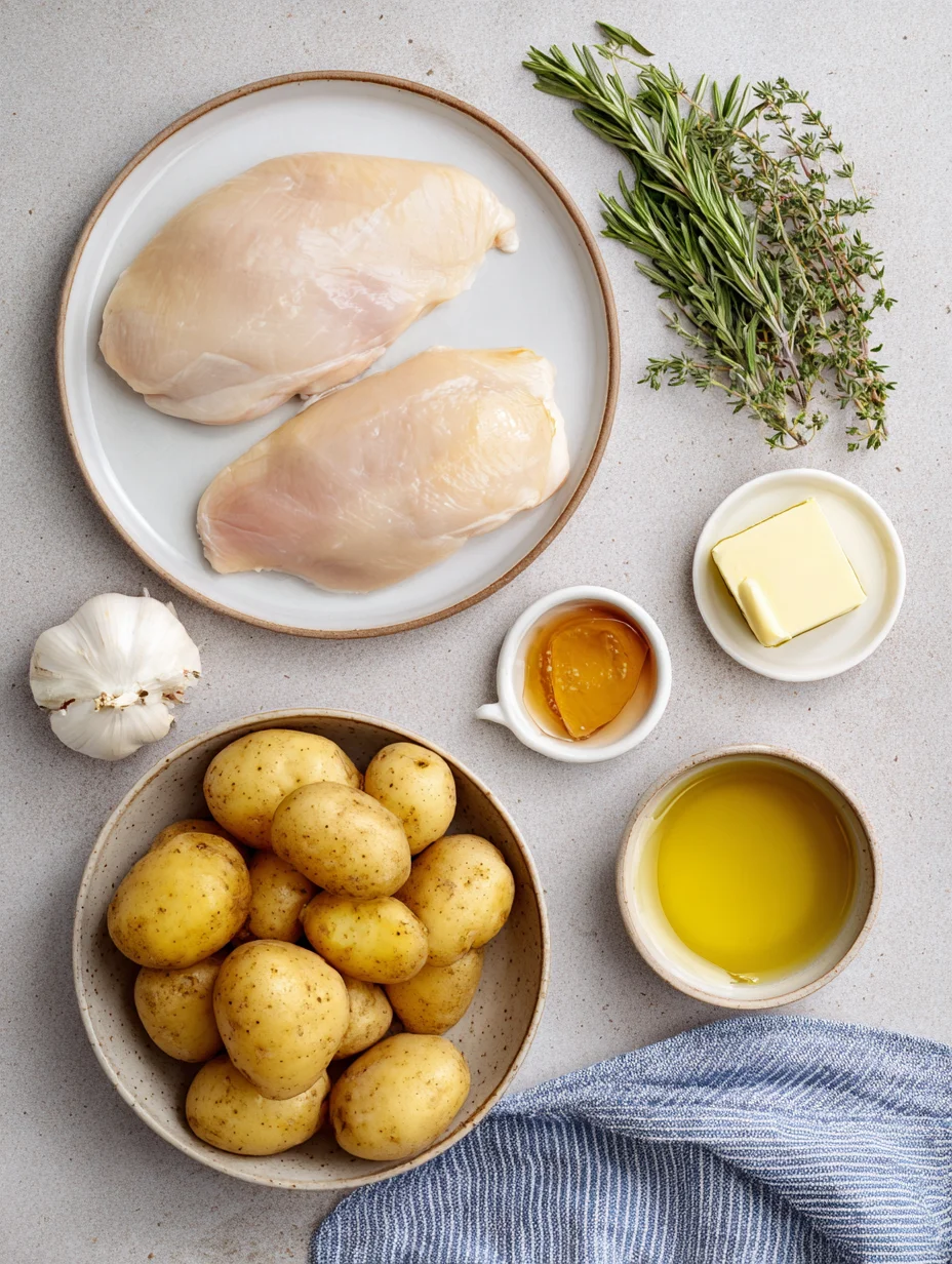 Sheet Pan Chicken and Potatoes