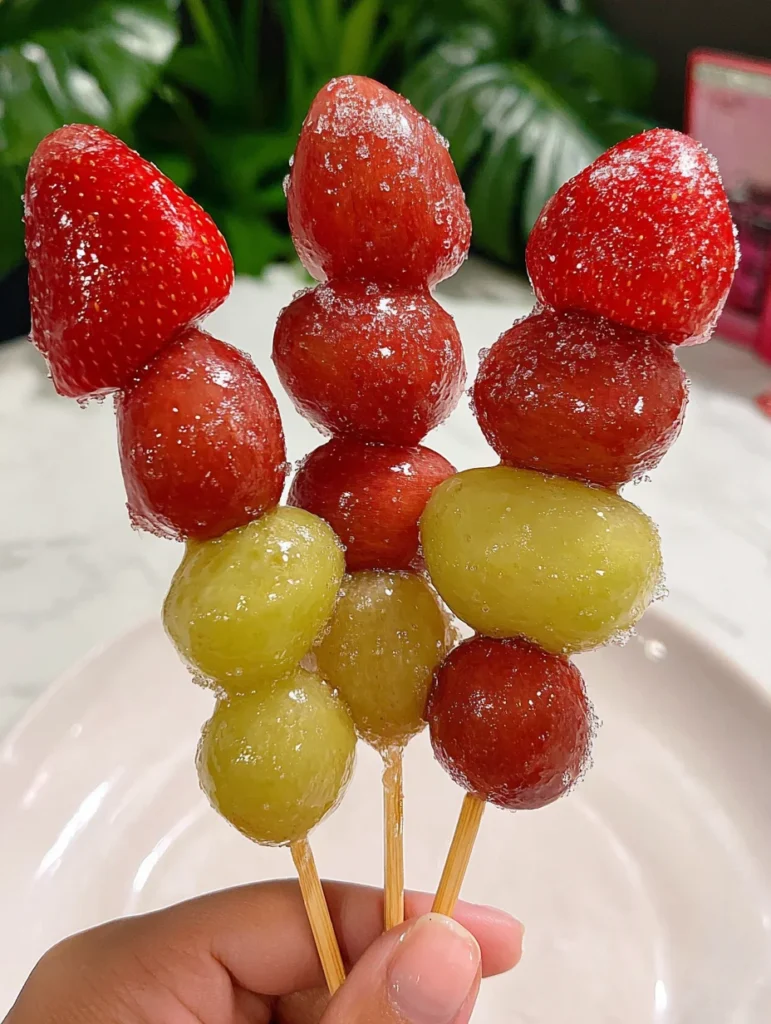 Tanghulu Recipe (Chinese Candied Fruit)