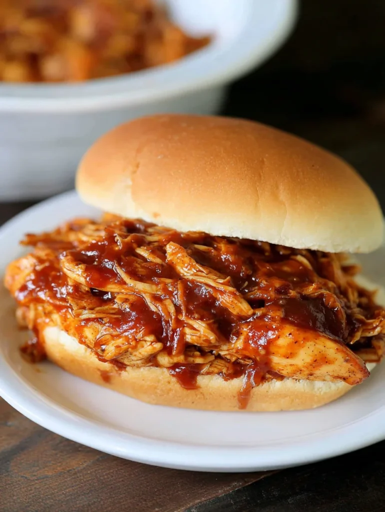 The Best Crockpot BBQ Chicken (Easy Pulled Chicken)
