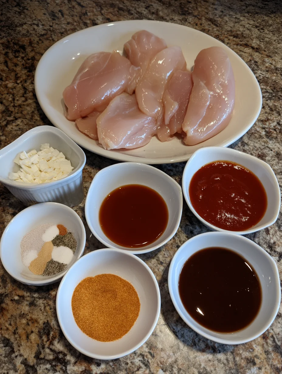 The Best Crockpot BBQ Chicken