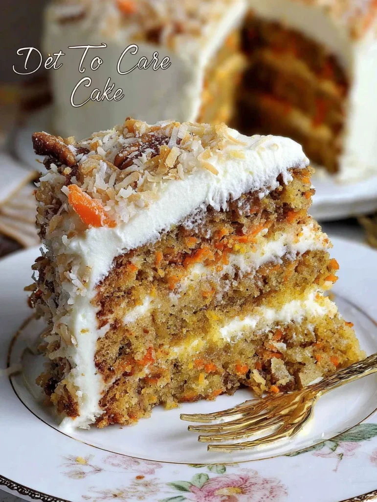 To Die For Carrot Cake