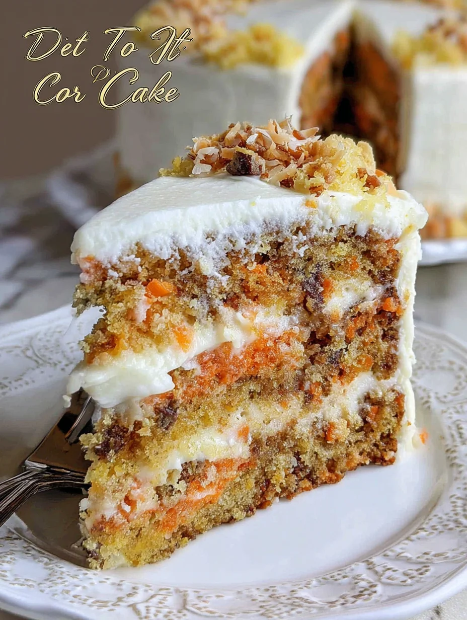 To Die For Carrot Cake