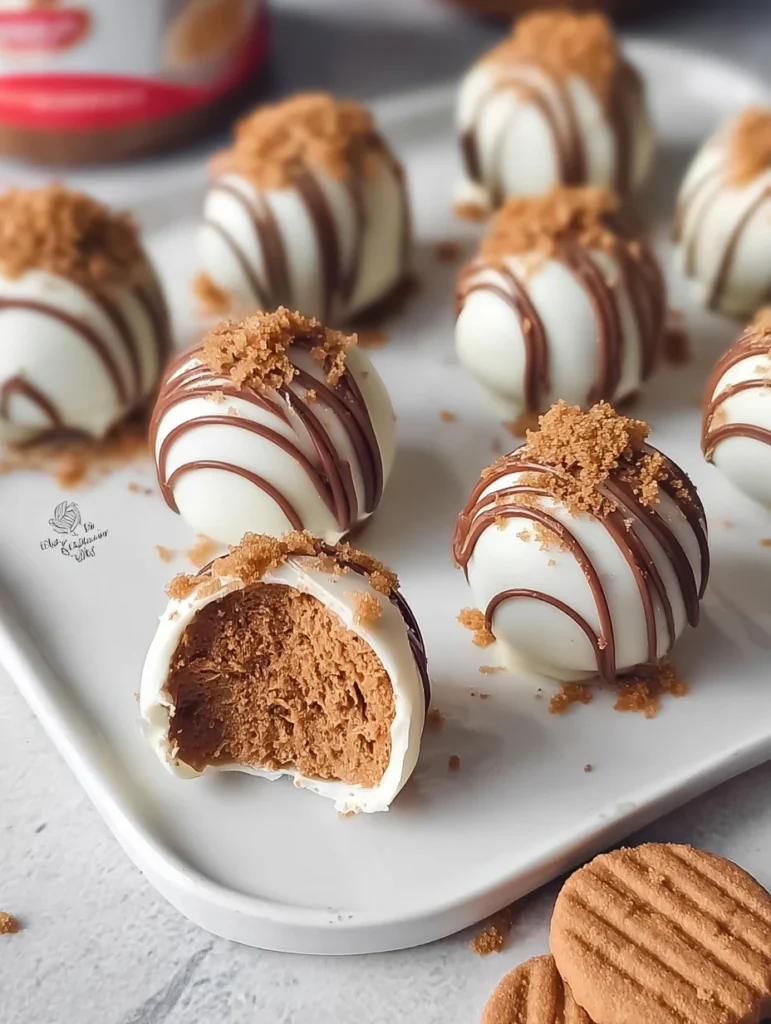 Truffles au Spéculoos