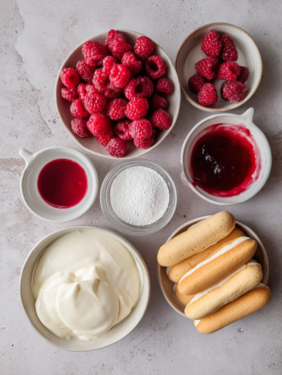 White Chocolate Raspberry Tiramisu