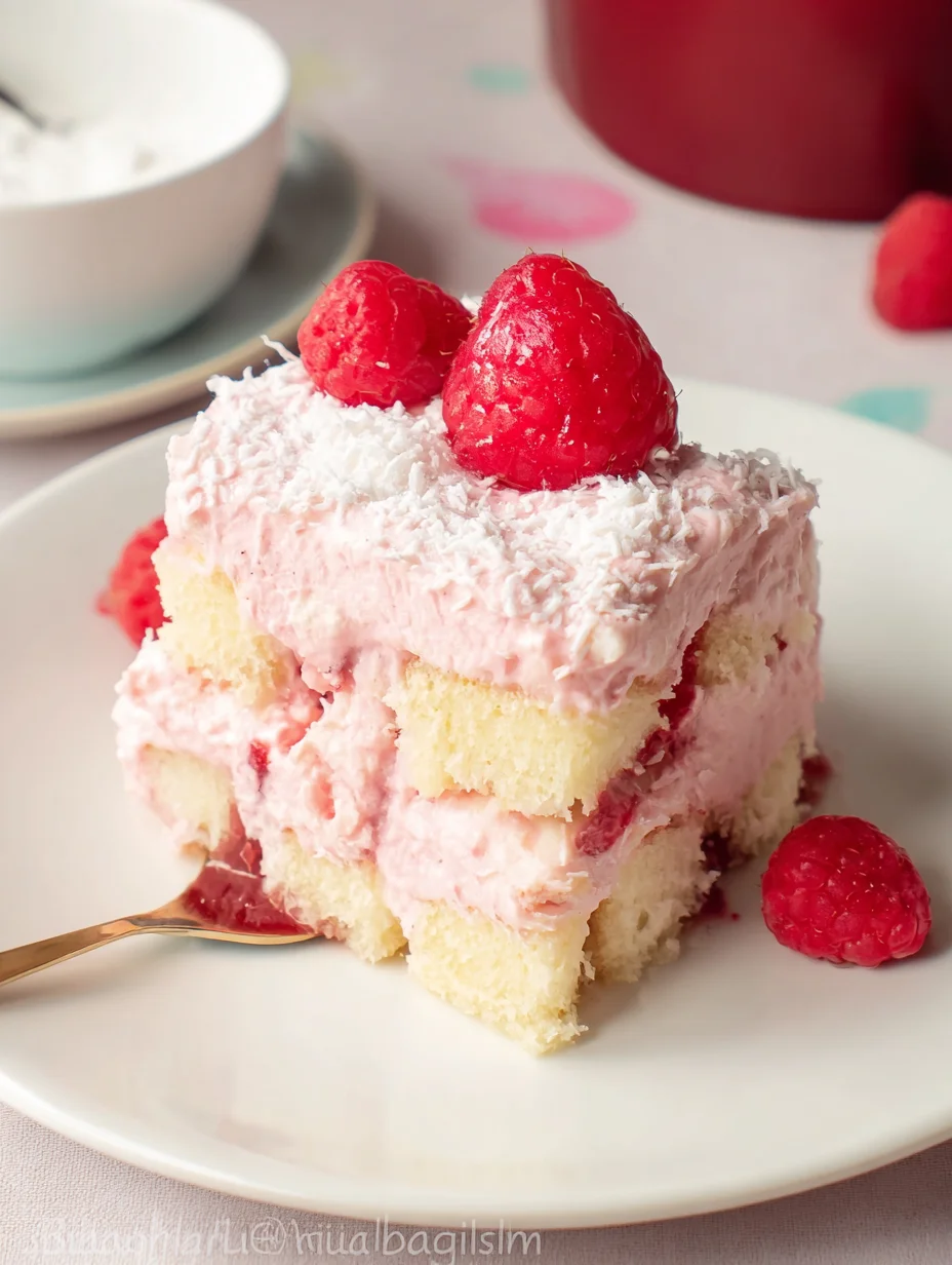 White Chocolate Raspberry Tiramisu