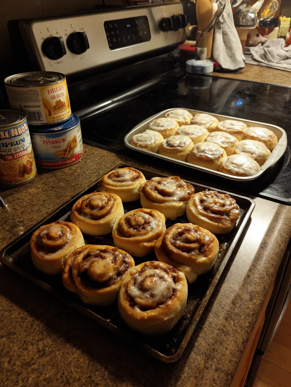 2 Ingredient Apple Cinnamon Roll Bake