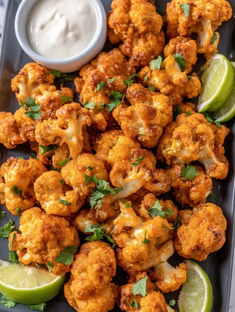Air Fryer Buffalo Cauliflower Recipe
