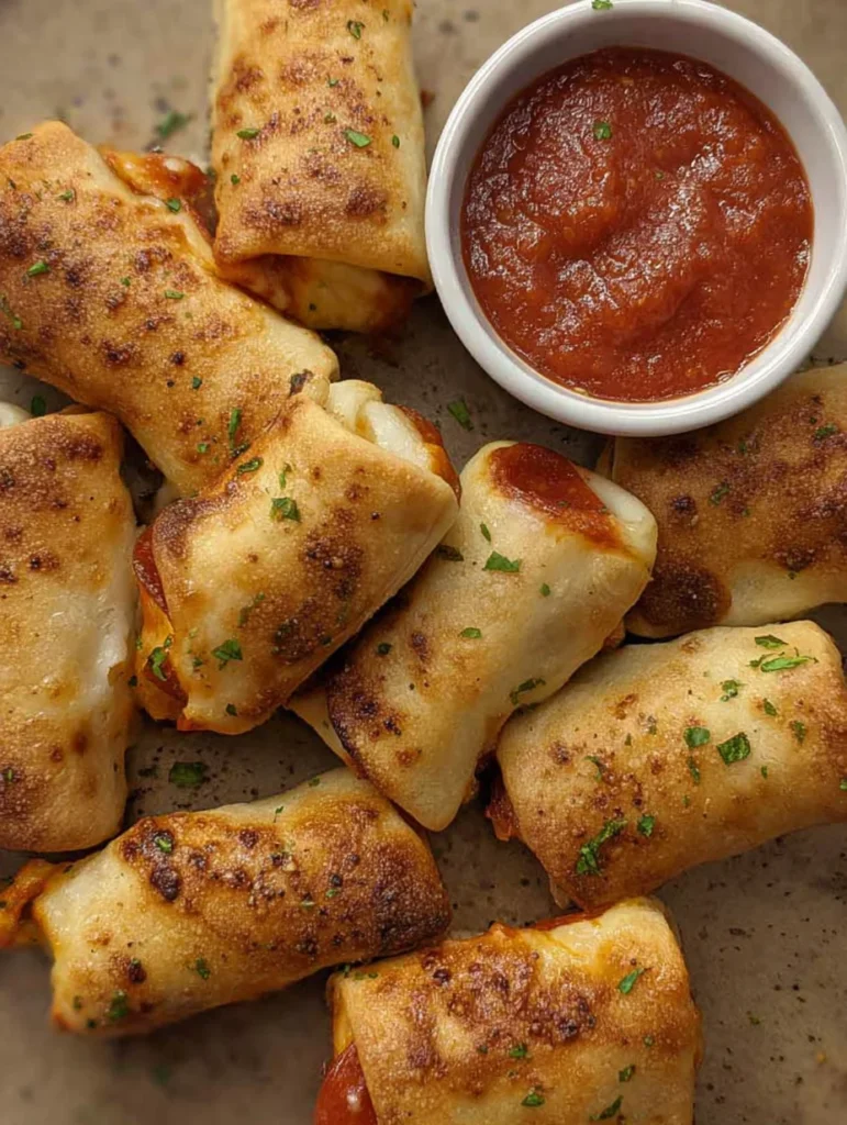 Air Fryer Pizza Rolls