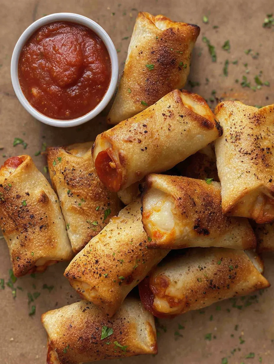Air Fryer Pizza Rolls