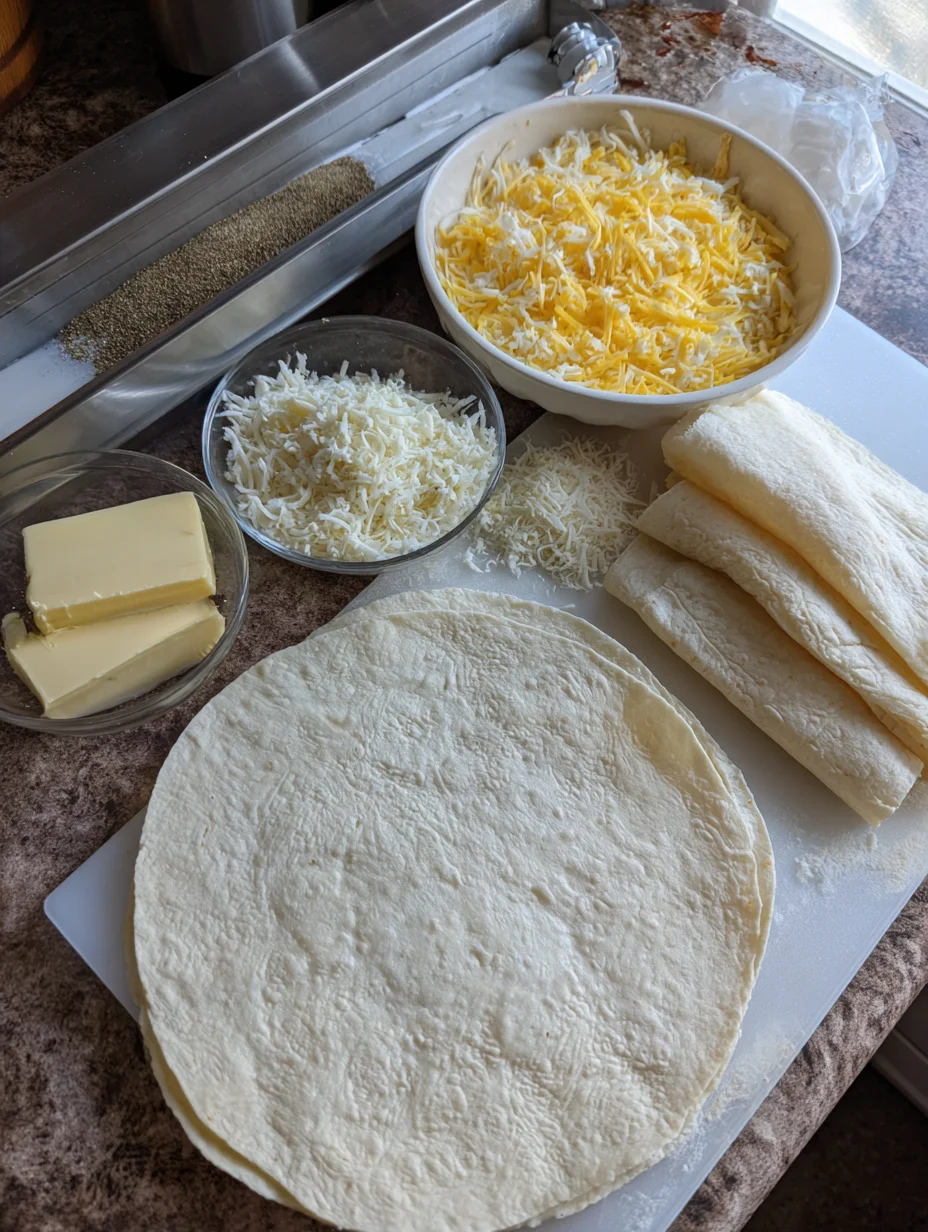 Air Fryer Tortilla Garlic Bread