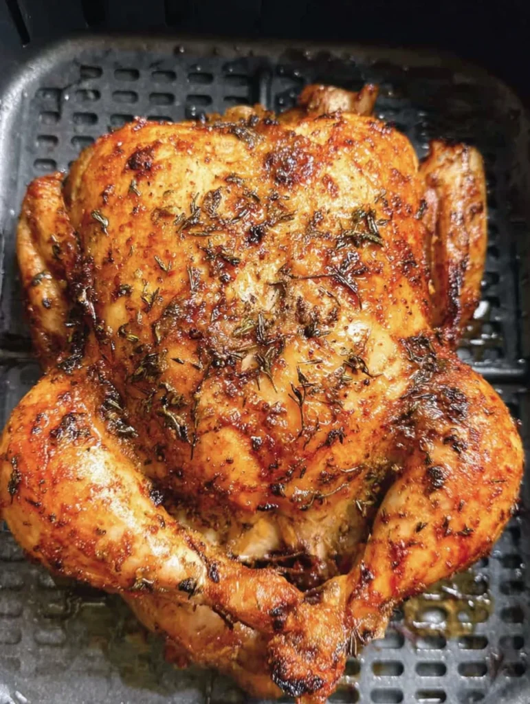 Air Fryer Whole Chicken