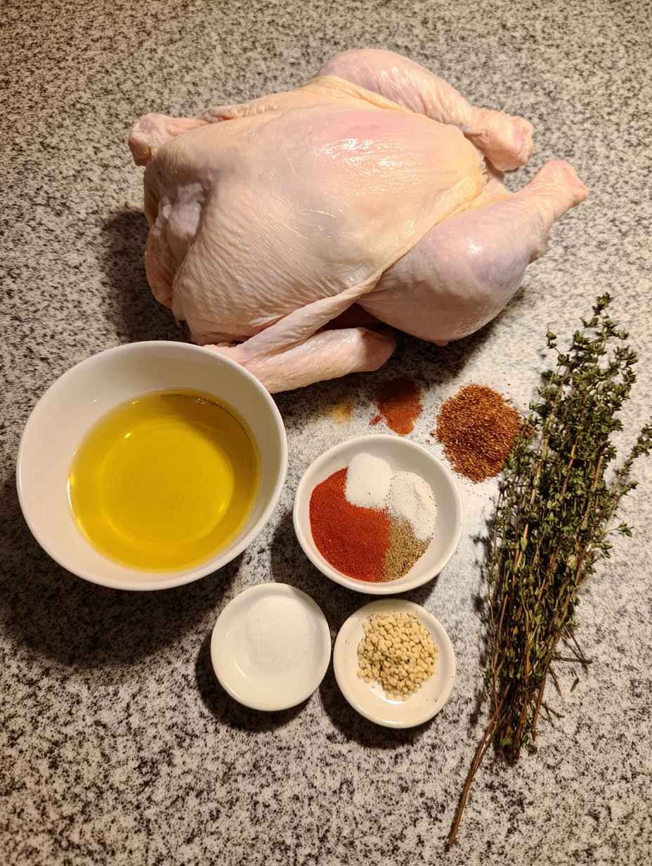 Air Fryer Whole Chicken
