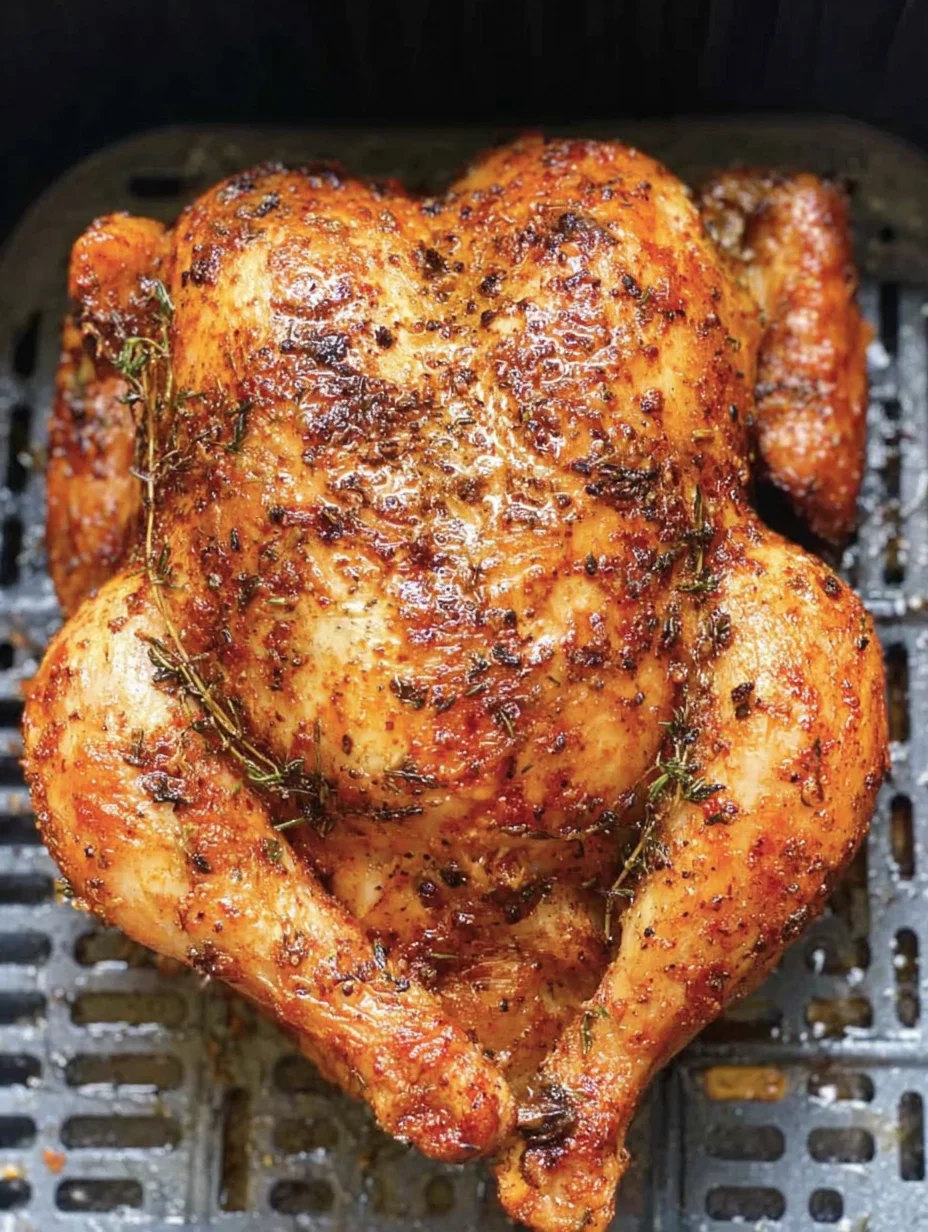 Air Fryer Whole Chicken
