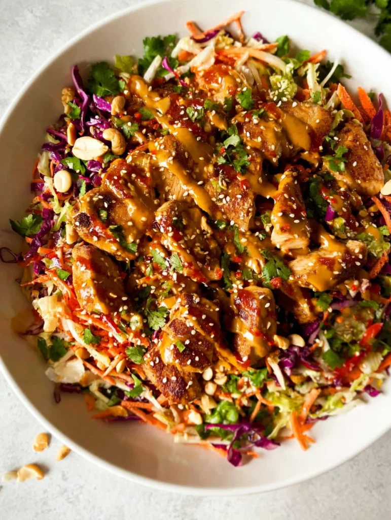 Asian Chicken Crunch Salad