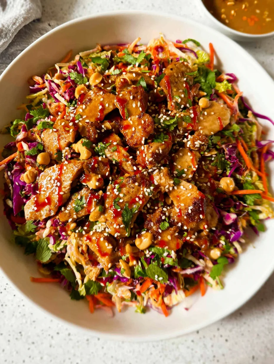 Asian Chicken Crunch Salad