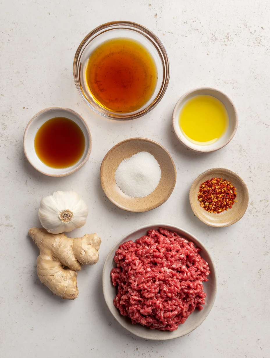 Asian Style Ground Beef Lettuce Wraps