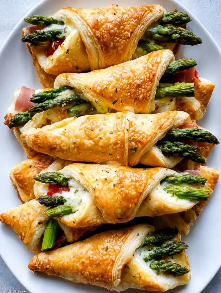 Asparagus Puff Pastry Bundles