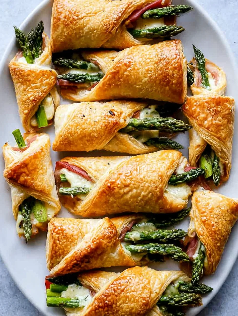 Asparagus Puff Pastry Bundles