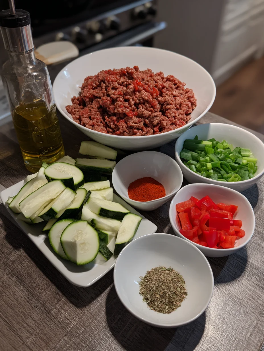 Beef Skillet Enchiladas