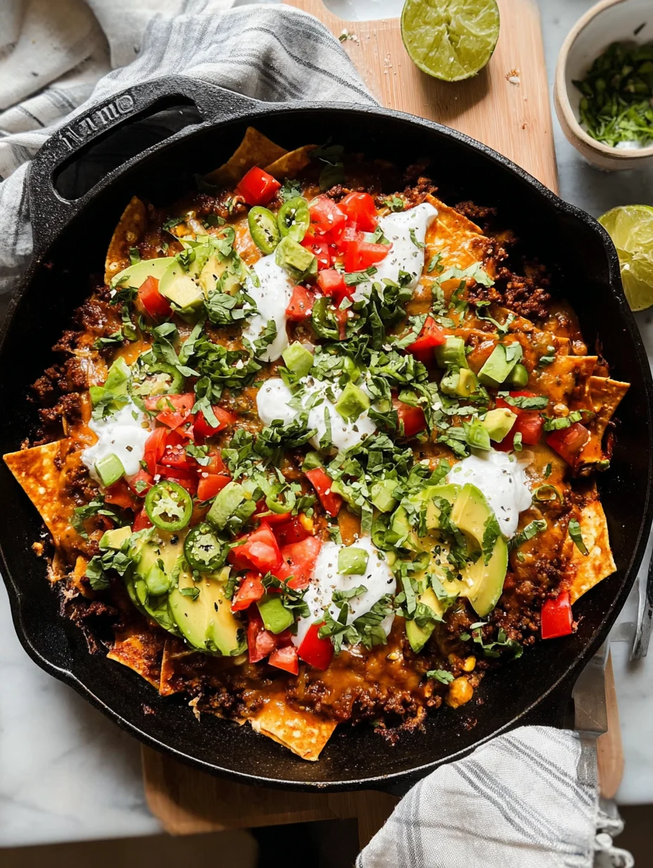 Beef Skillet Enchiladas