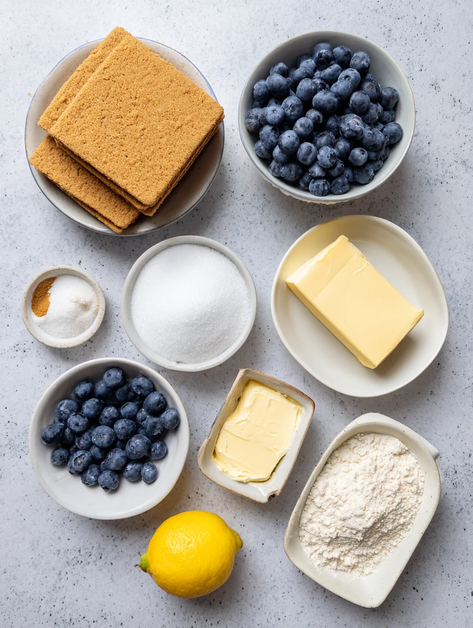 Blueberry Crumble Cheesecake