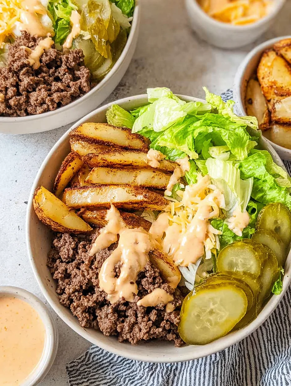 Burger Bowls