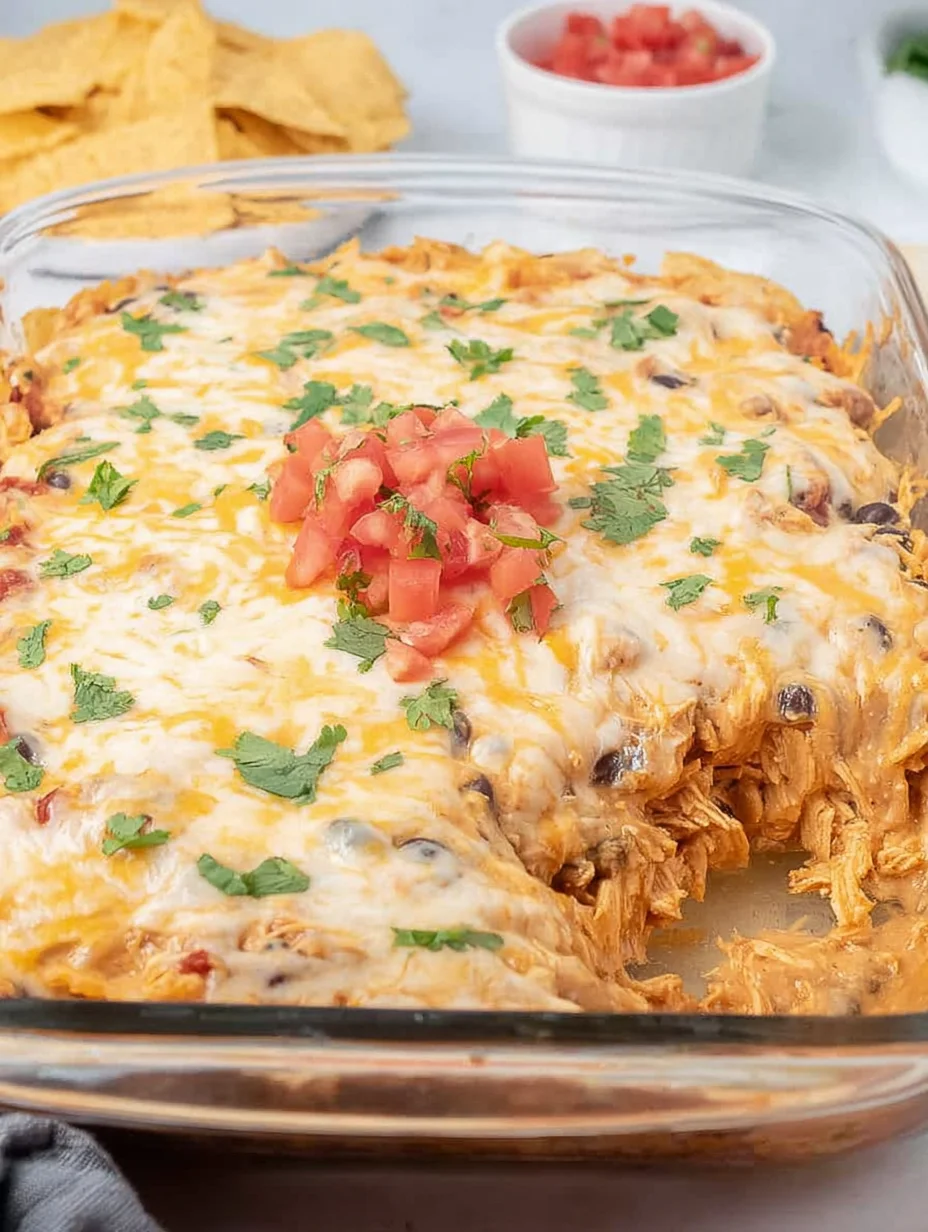 Chicken Taco Casserole