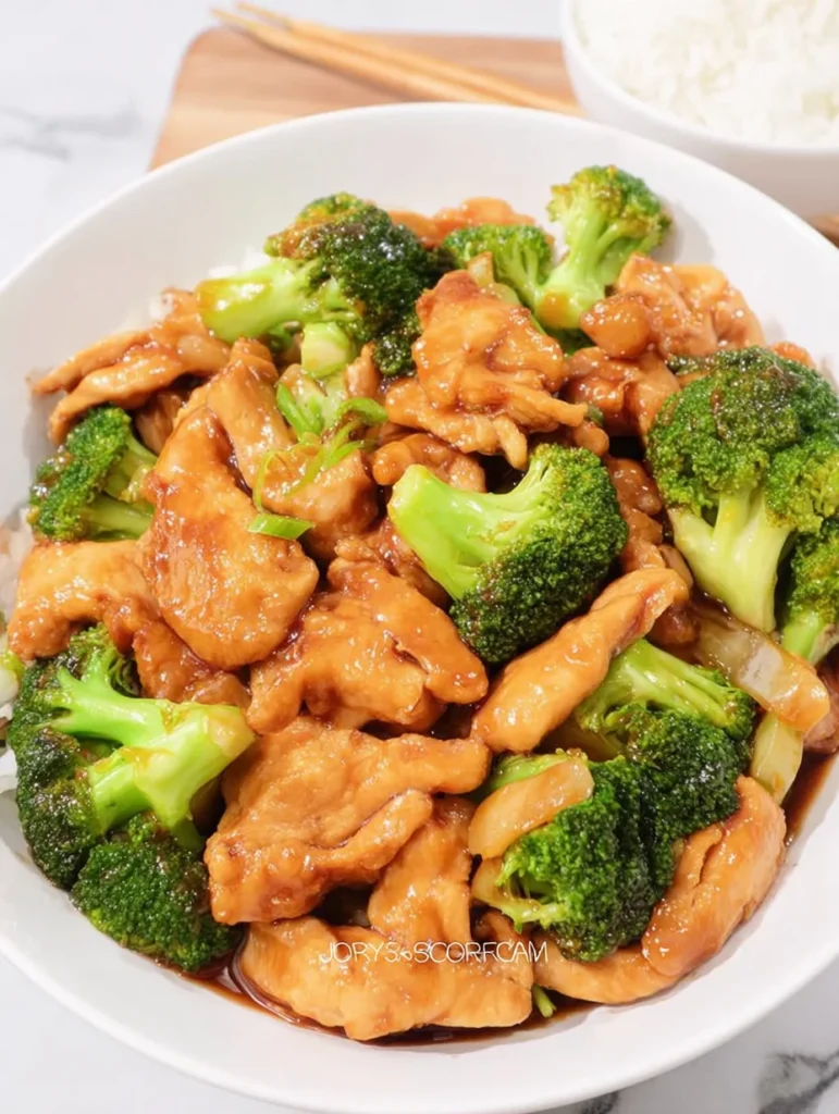 Chinese Chicken and Broccoli