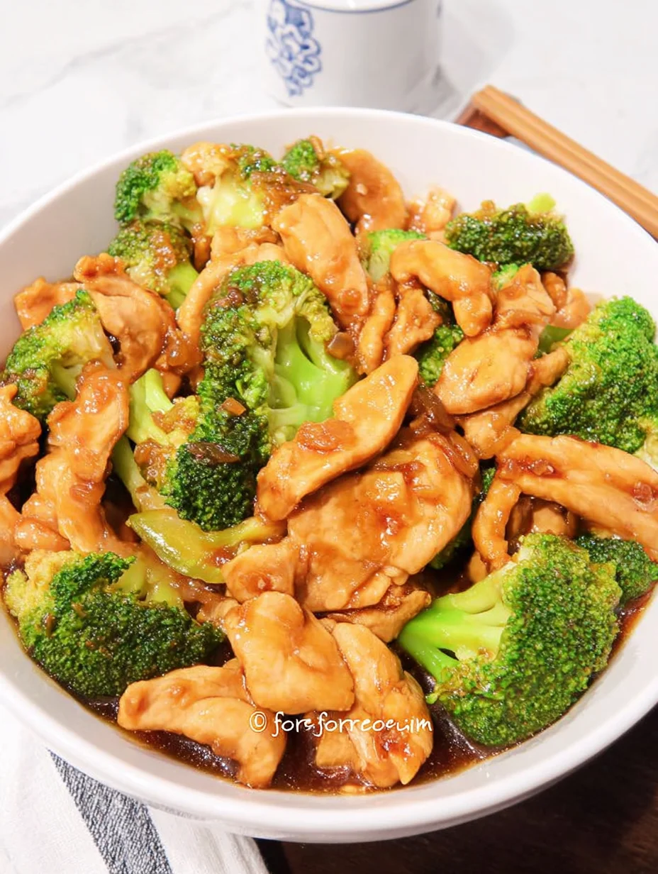 Chinese Chicken and Broccoli