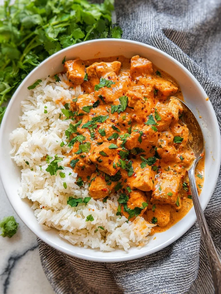 Coconut Chicken Rice Bowl
