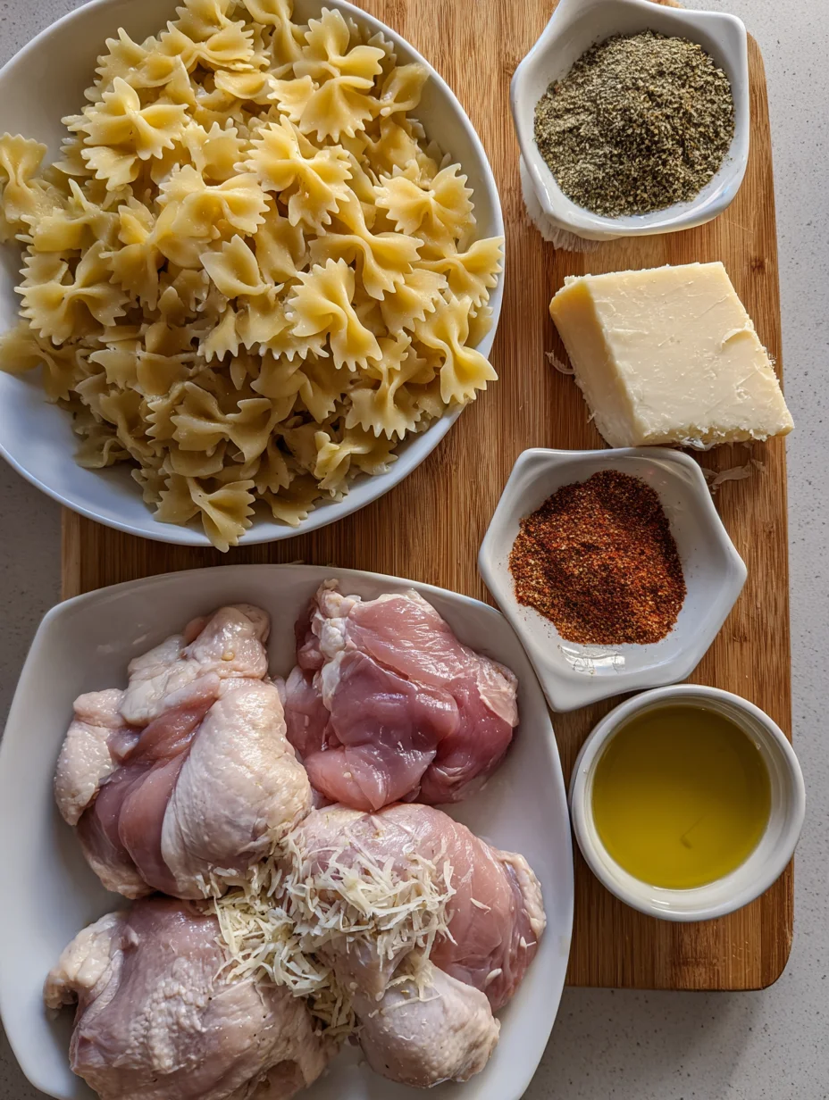 Creamy Chicken and Corn Pasta with Bacon