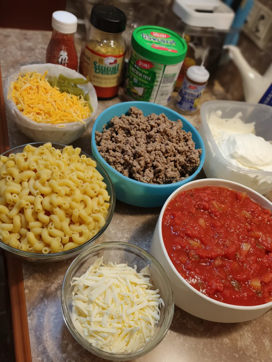 Creamy Rotel Pasta with Ground Beef