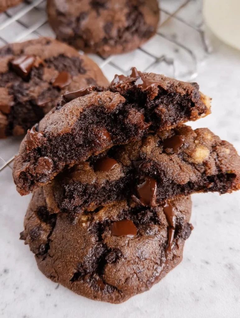 Crumbl Dark Dream cookies