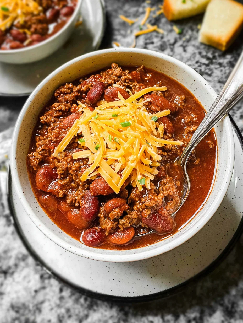 Easy Homemade Chili