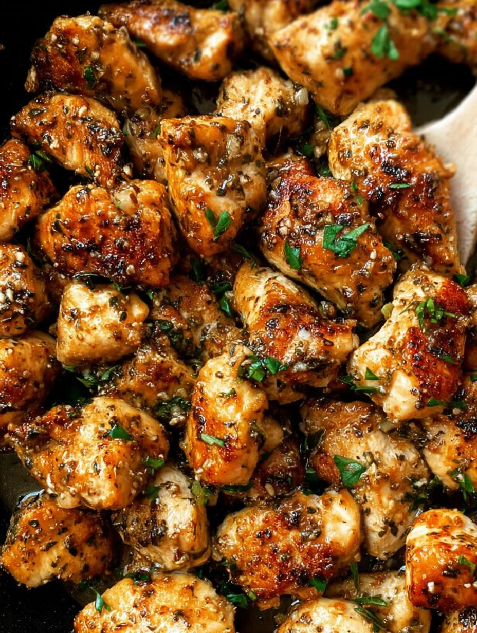 Garlic Butter Chicken Bites