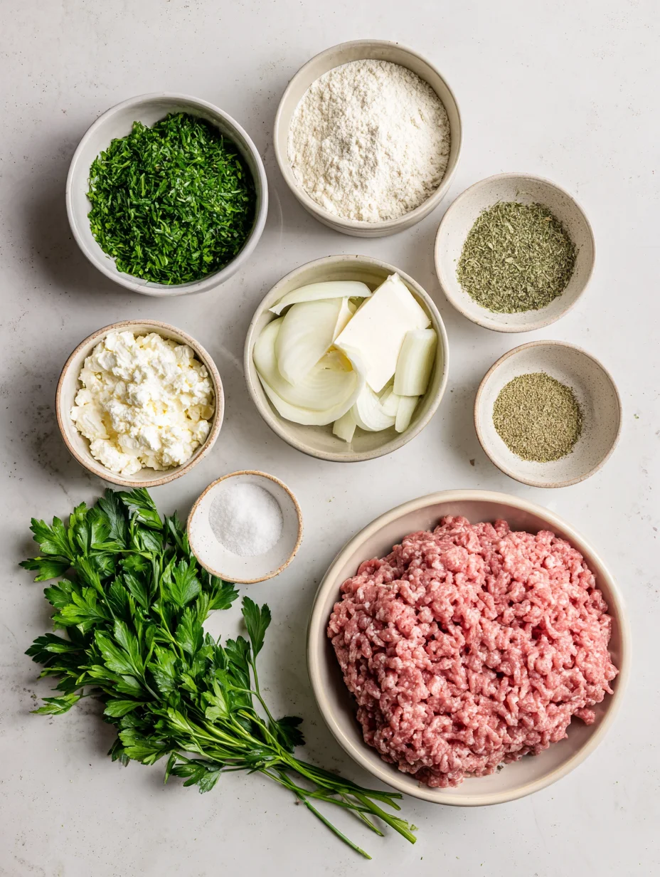 Greek Chicken Meatballs with Lemon Orzo