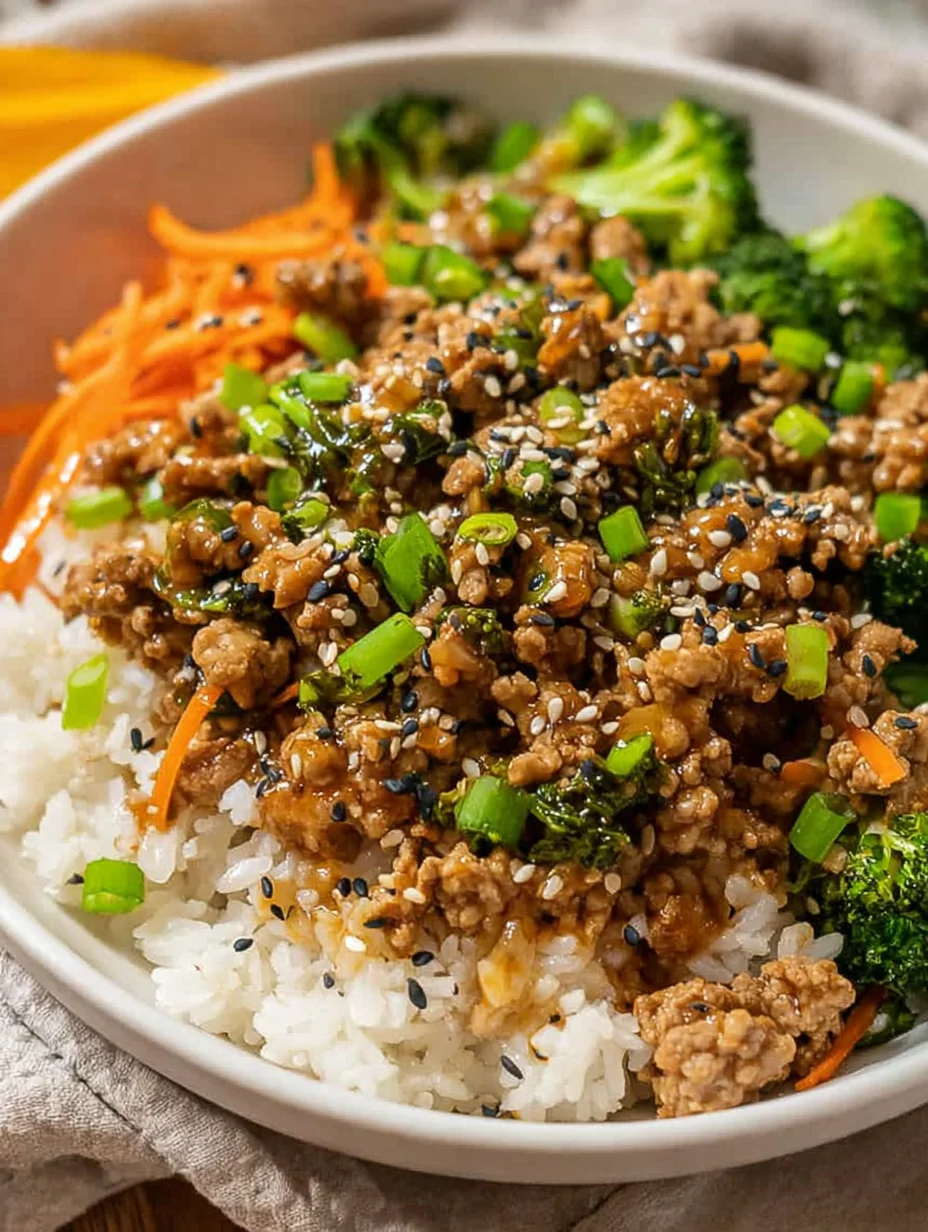 Ground Turkey Teriyaki Stir Fry