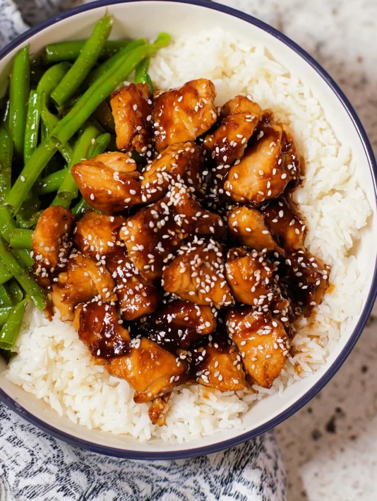 Healthy Sesame Chicken