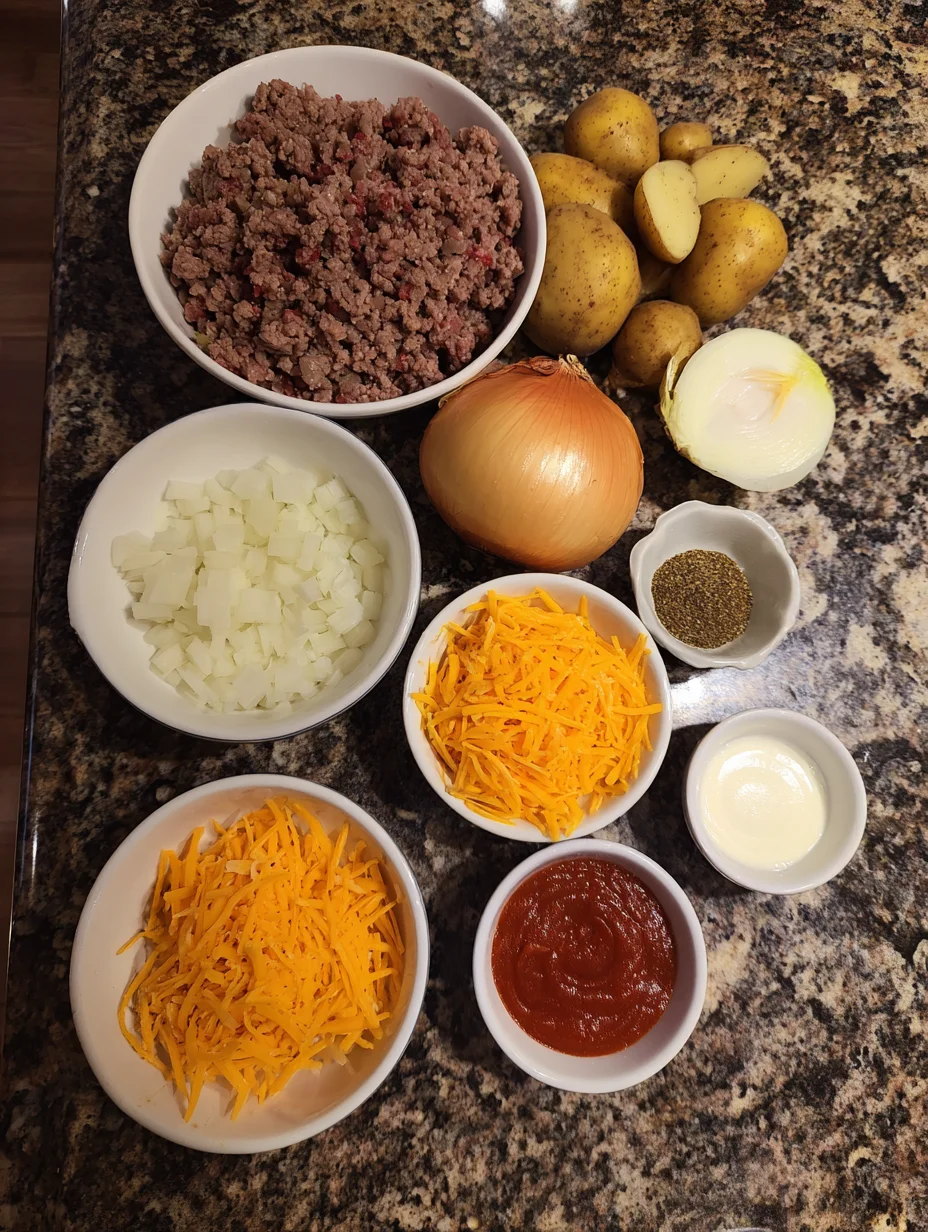 Hobo Casserole Ground Beef