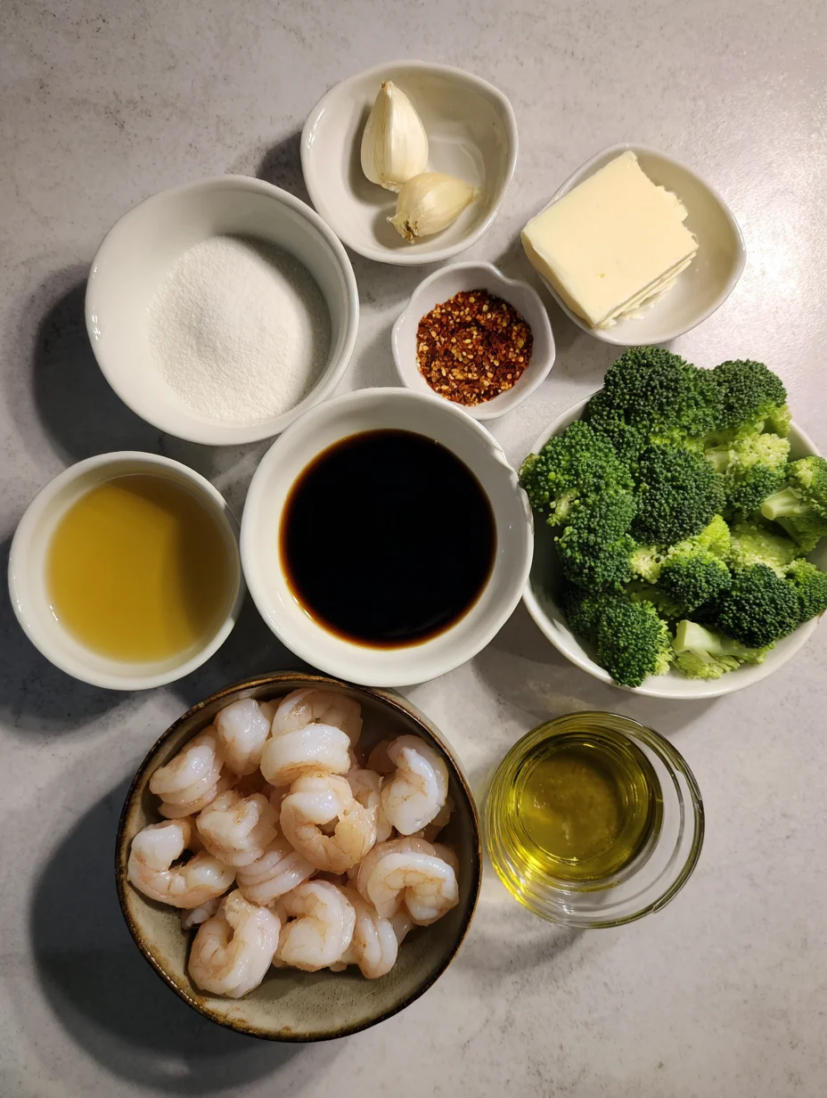 Honey Garlic Butter Shrimp and Broccoli